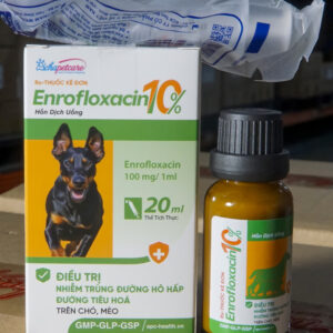 ENROFLOXACIN 10% |  TRỊ NHIỄM TRÙNG CHÓ, MÈO