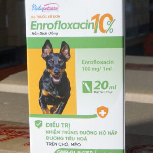 ENROFLOXACIN 10% | TRỊ NHIỄM TRÙNG CHÓ, MÈO DSC0889 scaled