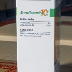 ENROFLOXACIN 10% | TRỊ NHIỄM TRÙNG CHÓ, MÈO DSC0892 scaled