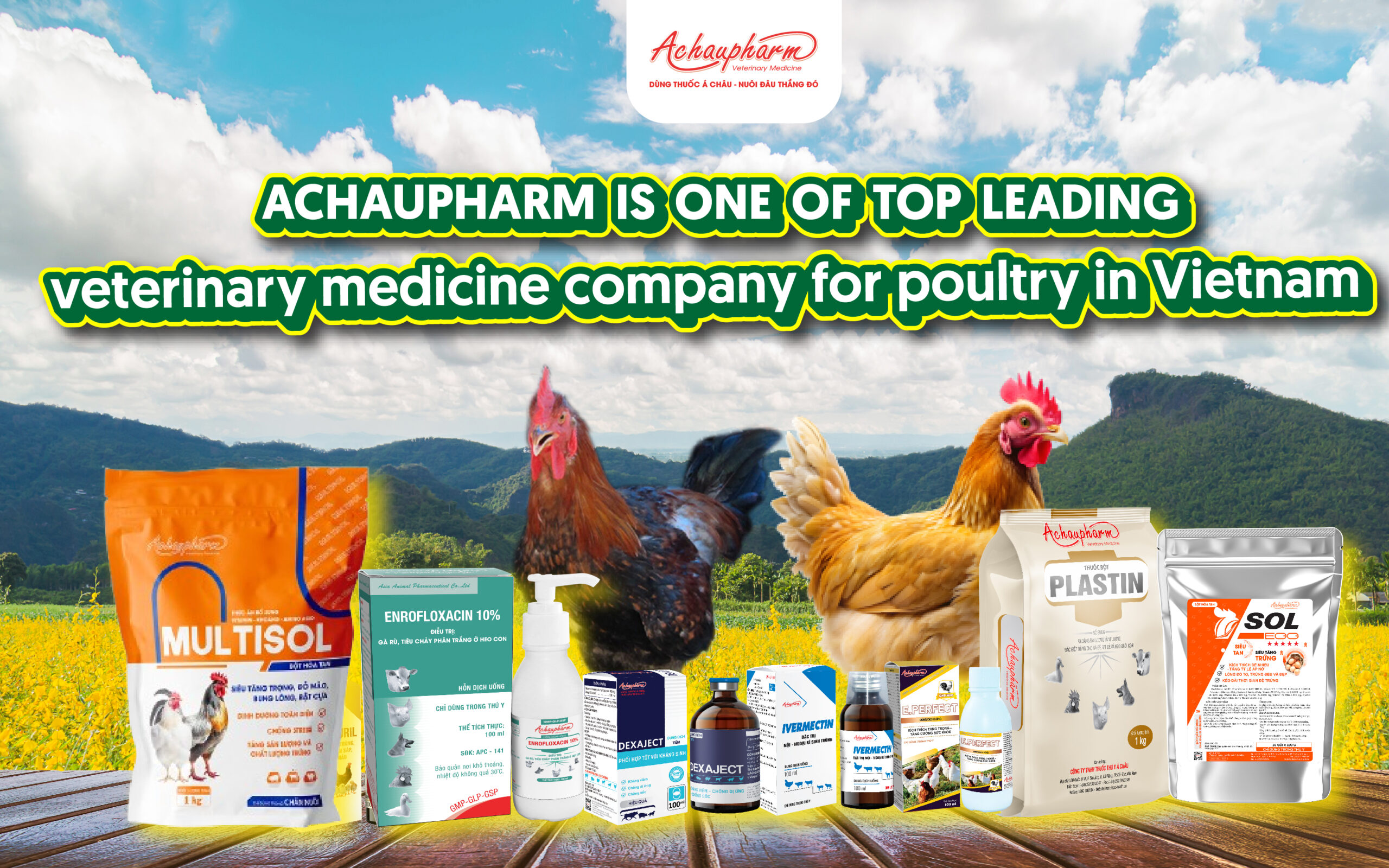 veterinary medicine company for poultry in Vietnam