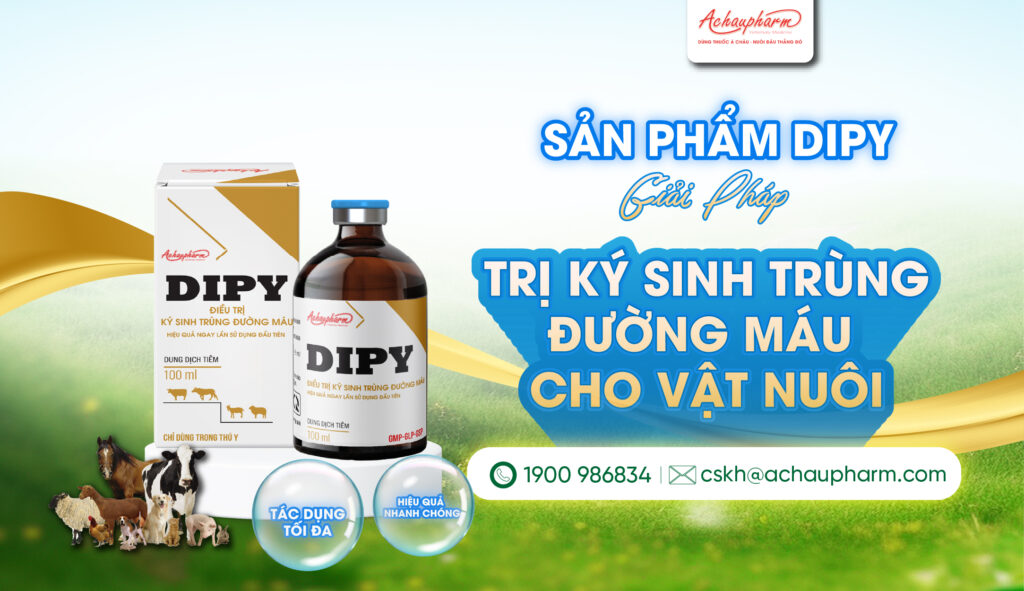 ngăn ngừa bệnh ký sinh trùng đường máu trên động vật nhai lại