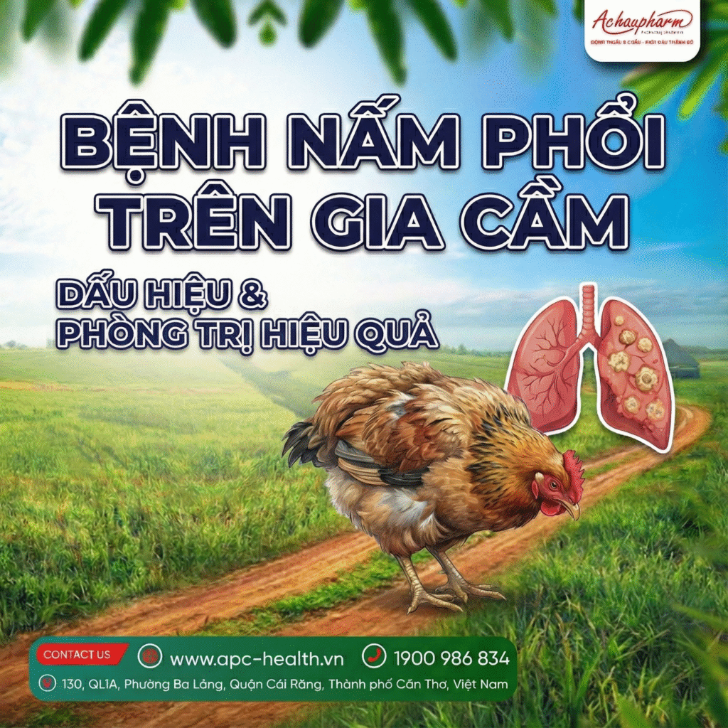 Bệnh nấm phổi trên gia cầm