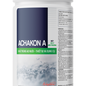 ACHAKON A – Xử lý môi trường ao nuôi, ổn định pH và độ kiềm, hỗ trợ tôm cá phát triển trong điều kiện thời tiết