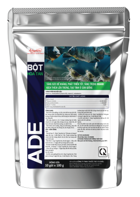 ADE – Bổ sung vitamin A, D, E trong trường hợp bị thiếu vitamin A, D, E gây triệu chứng còi cọc, chậm lớn
