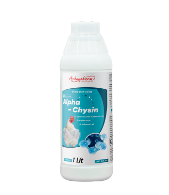 ALPHA-CHYSIN 1L – Kháng viêm, giảm phù nề, đánh tan viêm túi khí gia cầm