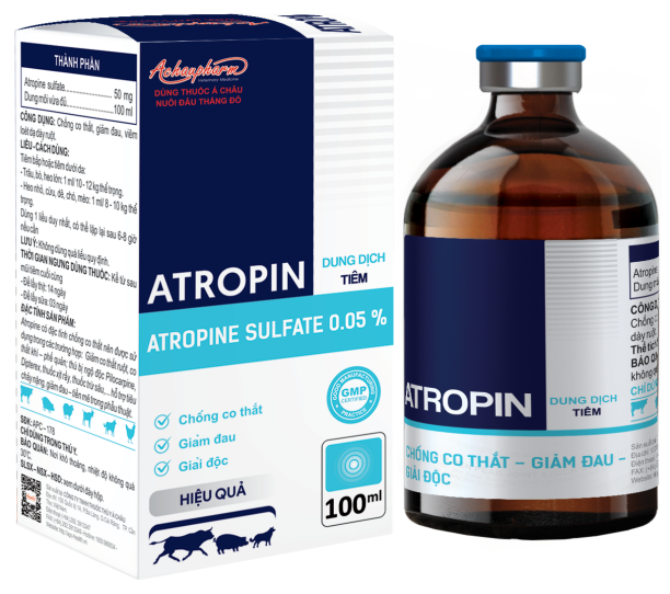 ATROPIN 100ML - Hỗ trợ điều trị bệnh đường hô hấp