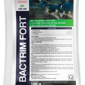 BACTRIM FORT – Trị các bệnh phát sáng do vi khuẩn Vibrio trên tôm