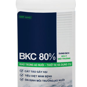 BKC 80% - Sát trùng nước ao nuôi, diệt khuẩn, nấm, nguyên sinh động vật