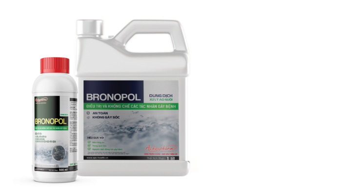 BRONOPOL – Diệt nấm và vi khuẩn trong ao nuôi