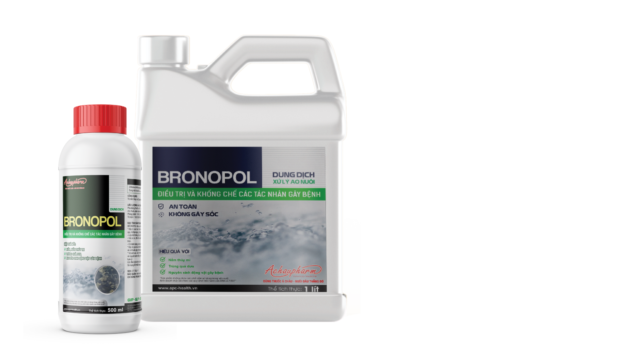 BRONOPOL - Diệt nấm và vi khuẩn trong ao nuôi