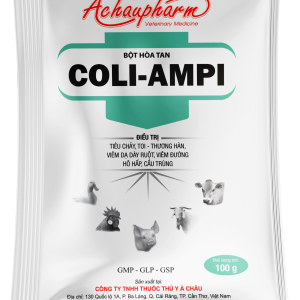 COLI-AMPI - Điều trị tiêu chảy, toi - thương hàn, viêm dạ dày ruột, viêm đường hô hấp, cầu trùng