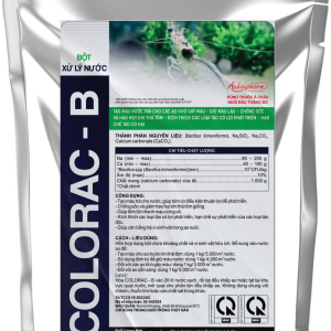 COLORAC - B - Tạo màu trà cho nước, giúp tôm lột nhanh mau cứng vỏ