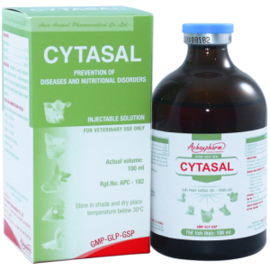 CYTASAL 100ML - Phòng và điều trị bệnh thiếu calcium và vitamin