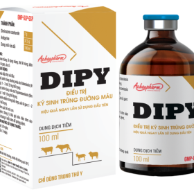 DIPY 20ML – ĐIỀU TRỊ KÝ SINH TRÙNG ĐƯỜNG MÁU Hiệu quả ngay lần sử dụng đầu tiên – Điều trị ký sinh trùng đường máu