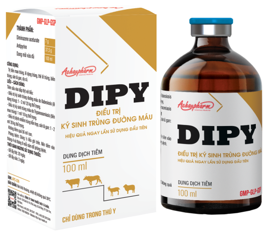 DIPY 20ML - ĐIỀU TRỊ KÝ SINH TRÙNG ĐƯỜNG MÁU Hiệu quả ngay lần sử dụng đầu tiên - Điều trị ký sinh trùng đường máu