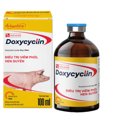 DOXYCYCLIN – ĐIỀU TRỊ VIÊM PHỔI, HEN SUYỄN ĐIỀU TRỊ HIỆU QUẢ – Ho, Suyễn Kéo Dài – Viêm Phổi, Tụ Huyết Trùng