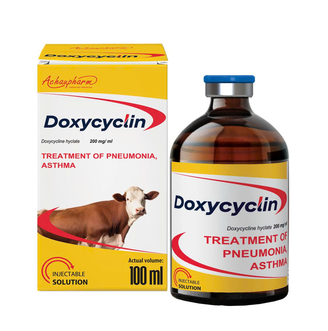 DOXYCYCLIN 20% – Injectable Solution – Treatment of Pneumonia and Respiratory Disease