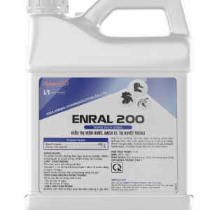 ENRAL 200 1L - Điều trị viêm ruột – bạch lỵ, tụ huyết trùng