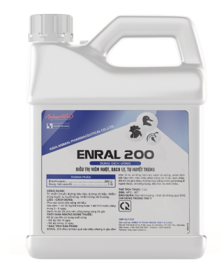 ENRAL 200 1L – Điều trị viêm ruột – bạch lỵ, tụ huyết trùng