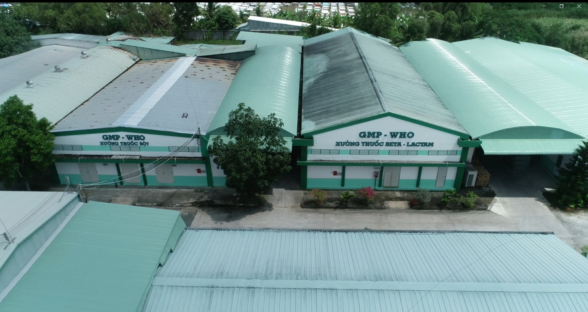Diện tích nhà máy Achaupharm