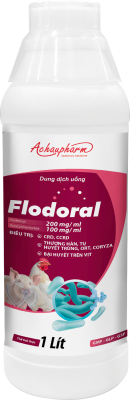 FLODORAL 1L – Điều trị thương hàn – tụ huyết trùng – ort