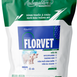 FLORVET - ĐIỀU TRỊ THƯƠNG HÀN, VIÊM PHỔI ĐIỀU TRỊ THƯƠNG HÀN, MYCOPLASMA, E.COLI Trong suốt quá trình điều trị