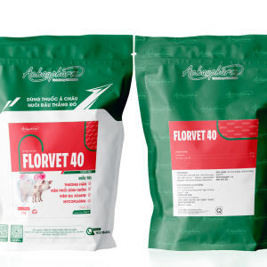 FLORVET 40 - Trị viêm phổi, viêm phế quản, viêm mũi dị ứng, Glasser, nhiễm khuẩn đường hô hấp