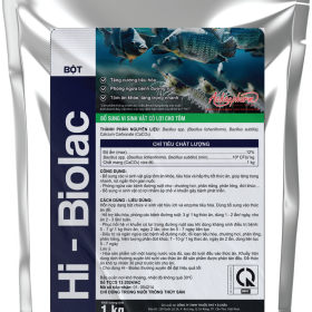 HI-BIOLAC – Chế phẩm vi sinh mật độ cao dùng xử lý nước ao nuôi, phân hủy chất thải, khống chế mầm bệnh, cải thiện