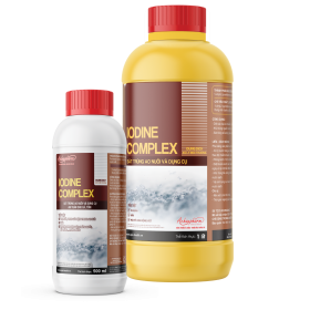 IODINE COMPLEX – Sát trùng nước ao nuôi, diệt khuẩn, virus và nấm trong ao