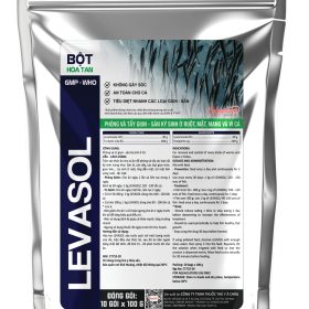 LEVASOL – Tẩy giun sán cho cá, đặc trị các loại nội ký sinh trùng đường ruột trên cá nuôi thâm canh