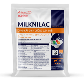 MILKNILAC 1KG – Sữa bột thay thế bổ sung dinh dưỡng cho heo con giúp tăng trọng nhanh, hồng da, mượt lông, không