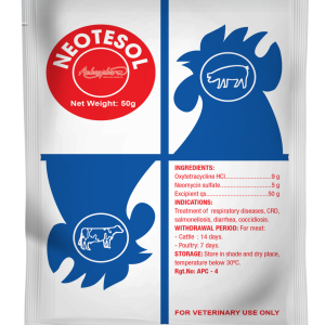 NEOTESOL (CAO CẤP) - Điều trị bệnh đường ruột, tiêu chảy phân trắng, phân xanh