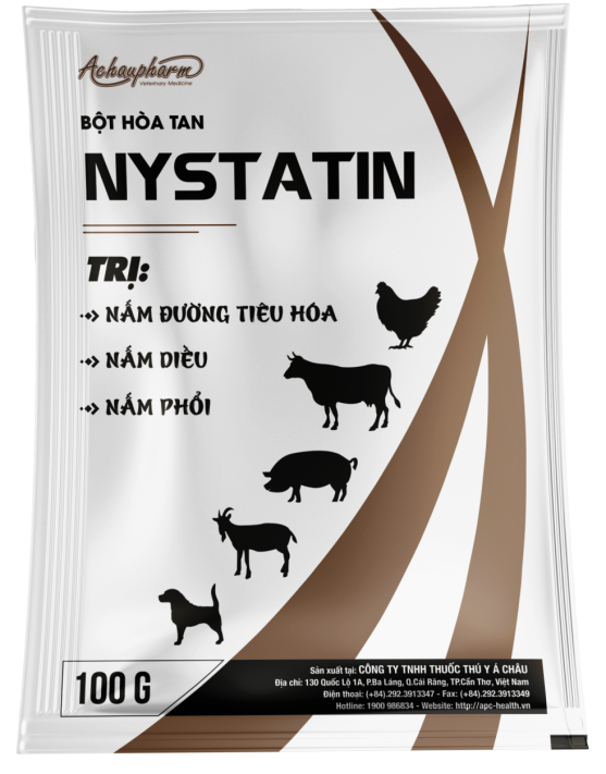 NYSTATIN - Điều trị viêm phổi, hen suyễn