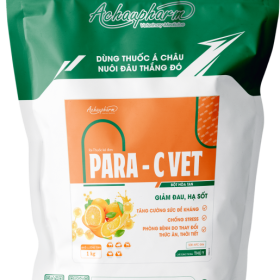 PARA C VET 1KG XA – Giảm đau, hạ sốt, tăng cường sức đề kháng cho gia súc, gia cầm
