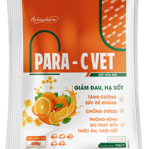 PARA-C VET 100G - Giảm đau - hạ sốt – tăng cường sức đề kháng