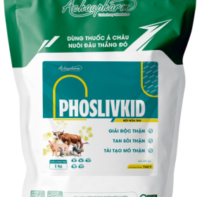 PHOSLIVKID – Bổ sung phospho hữu cơ, hỗ trợ tăng cường thể trạng và sinh lý cho gia súc, gia cầm