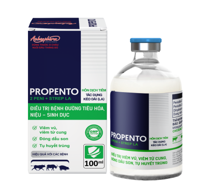 PROPENTO 100ML – Điều trị viêm vú, viêm tử cung, đóng dấu son, tụ huyết trùng