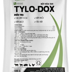 TYLO DOX – Điều trị CRD ghép với E.coli trên gia súc, gia cầm