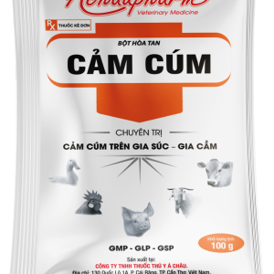 CẢM CÚM 100G - Chuyên trị cảm cúm trên gia súc - gia cầm
