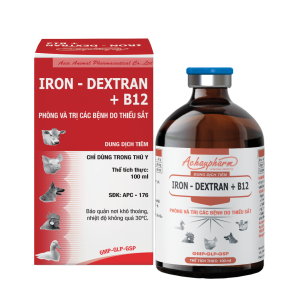 IRON-DEXTRAN B12 100ML - Phòng và trị các bệnh do thiếu sắt