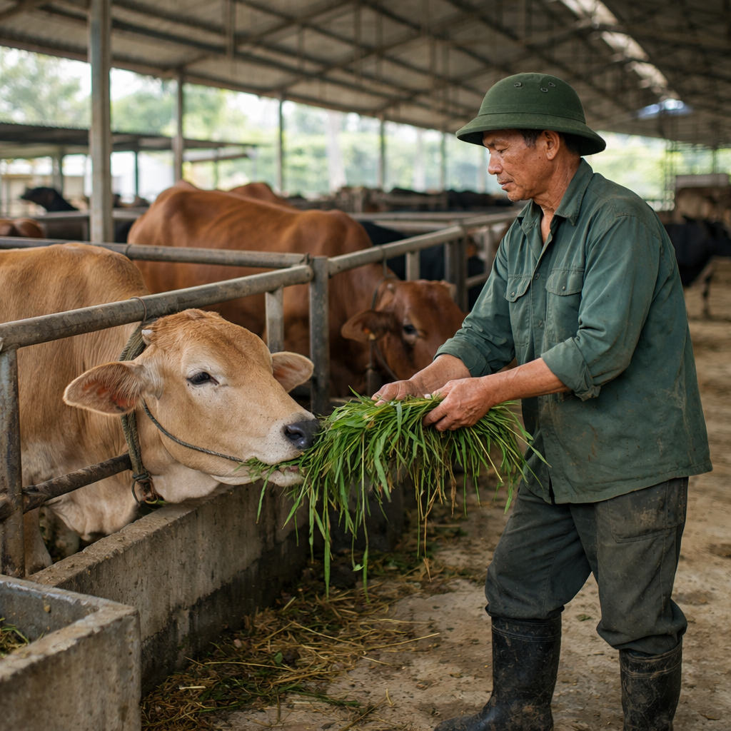 Người chăn nuôi áp dụng đúng quy trình sử dụng thuốc thú y an toàn cho gia súc gia cầm