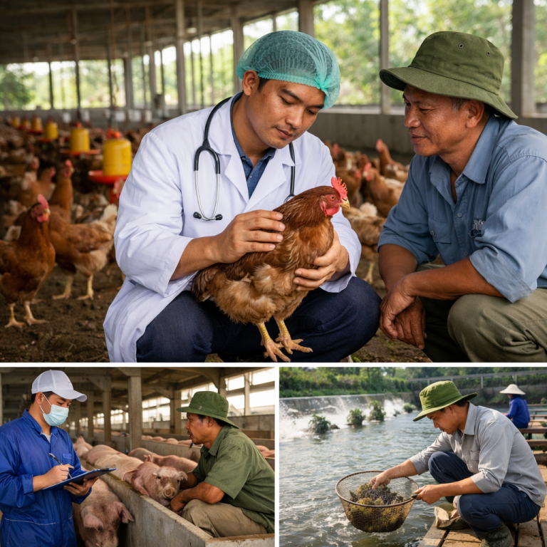Công ty thuốc thú y uy tín và giải pháp chăn nuôi an toàn