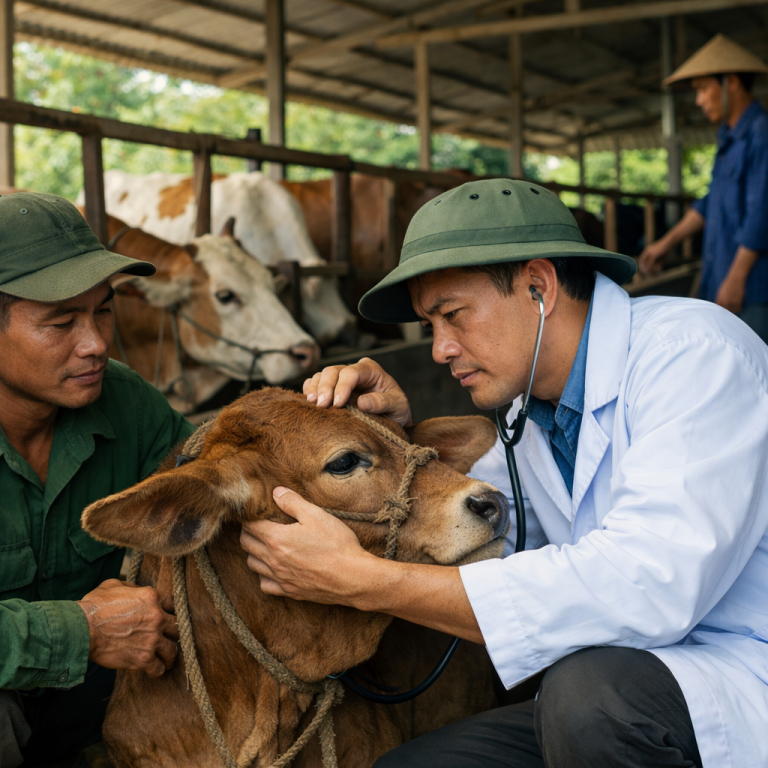 Bệnh ký sinh trùng đường máu ở bò: Phác đồ 4 bước trị khỏi