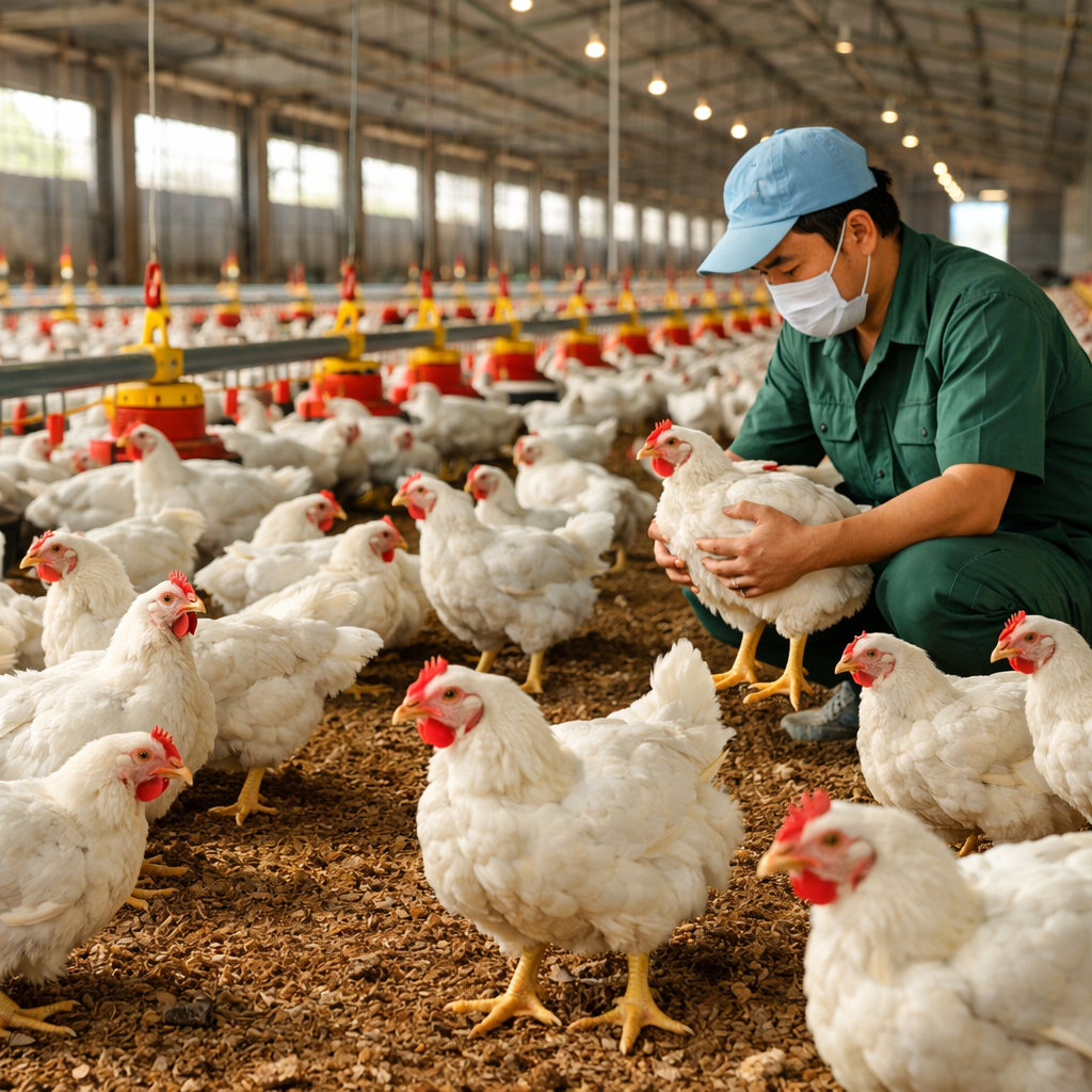 Gà thở khò khè chảy nước mũi tiêm thuốc gì và dấu hiệu sưng phù đầu chảy dịch mũi ở gà
