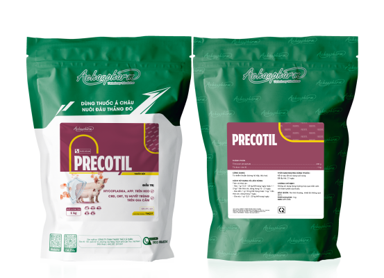 PRECOTIL - Điều trị app. trên heo, crd, ccrd