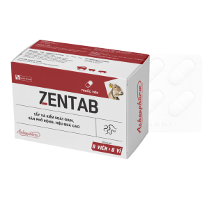 ZENTAB - Trị sán lá gan, sán dây, giun tròn
