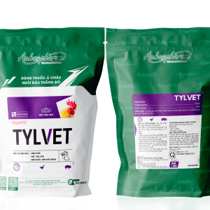 TYLVET - Điều trị hiệu quả: - viêm phổi - viêm hồi tràng, viêm ruột - crd, ort, srd